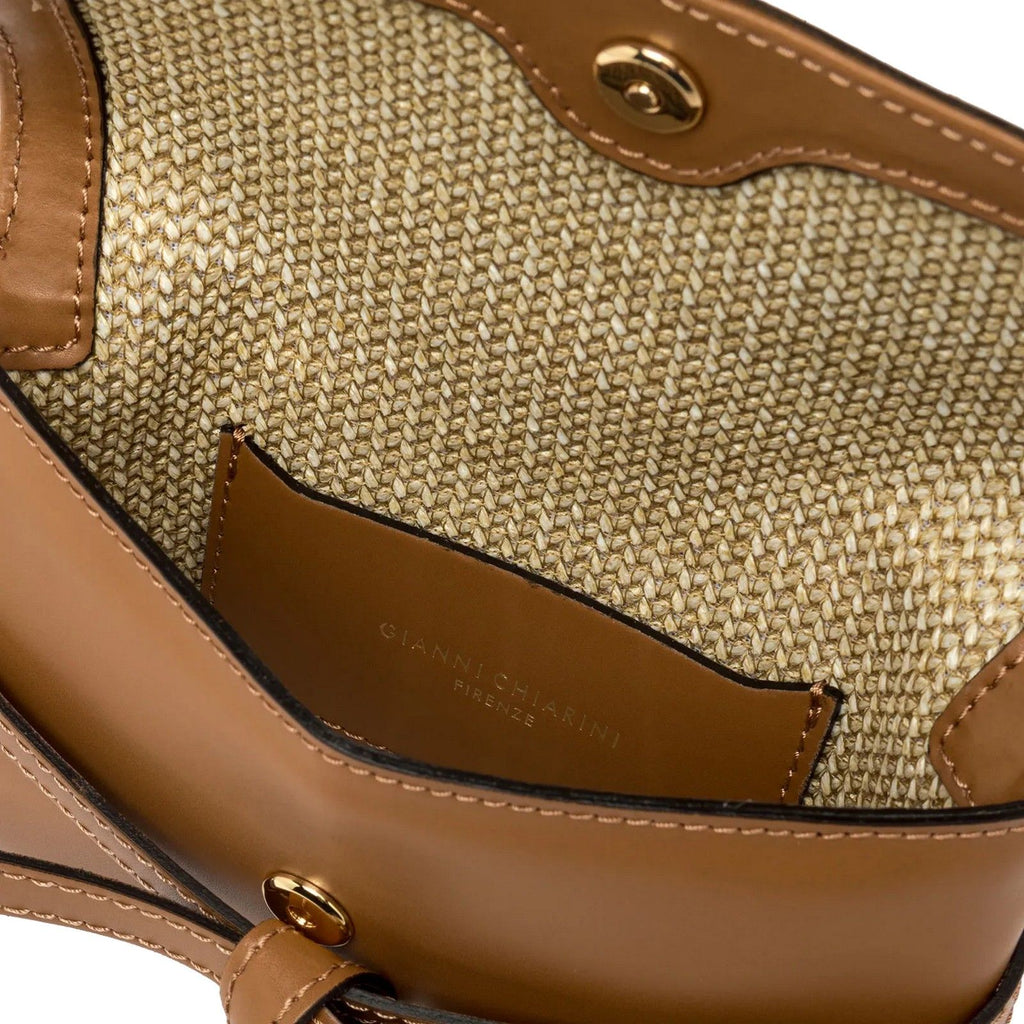 Borse a spalla Donna Gianni Chiarini - Borsa pelle - Marrone
