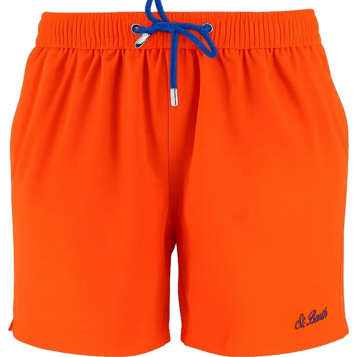 Pantaloncini e calzoncini Uomo Mc2 Saint Barth - Comfort Swimshort Made With Elastic Fabric - Arancione