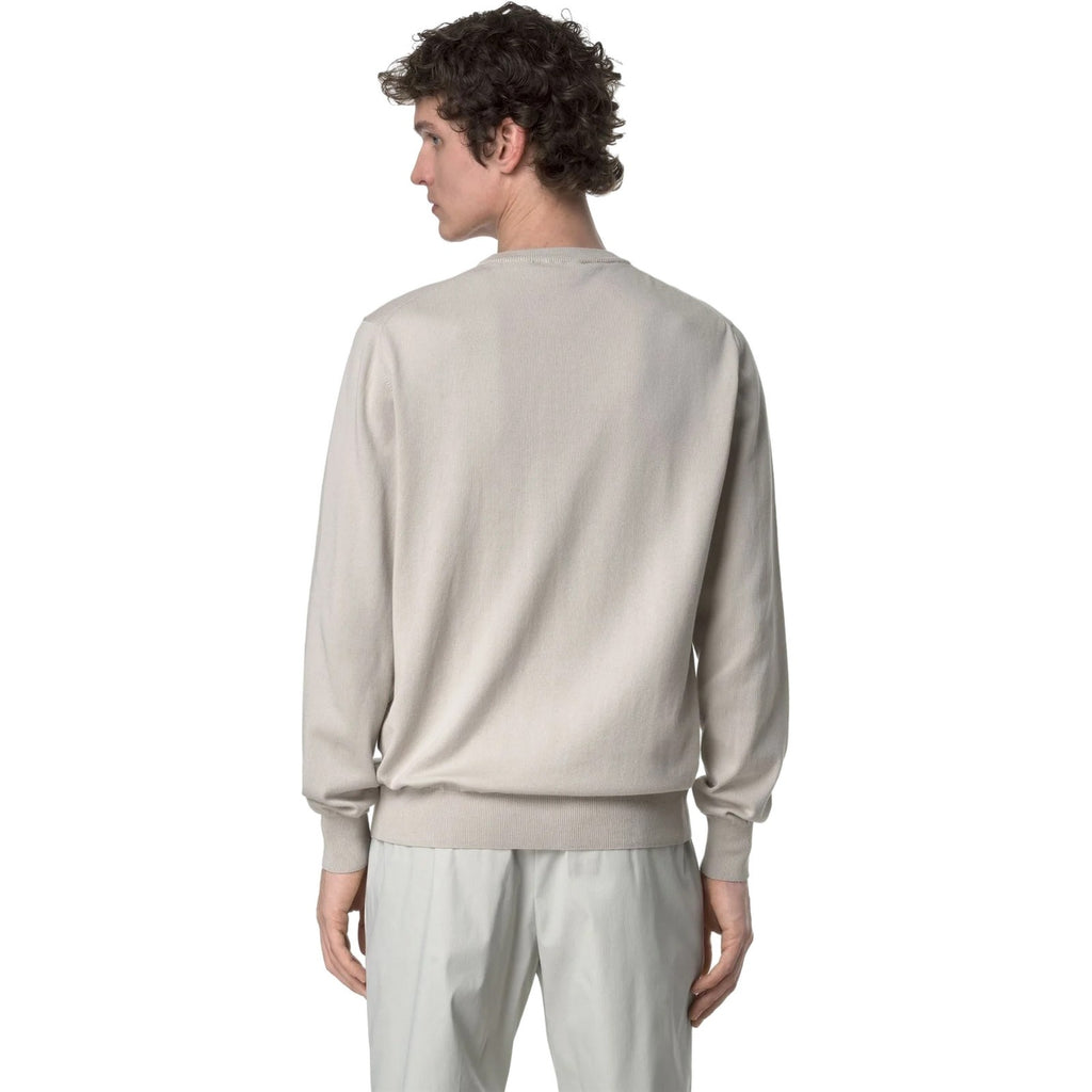 Maglioni Uomo K-Way - Sebastien Cotton Ps - Beige-Gianni Foti