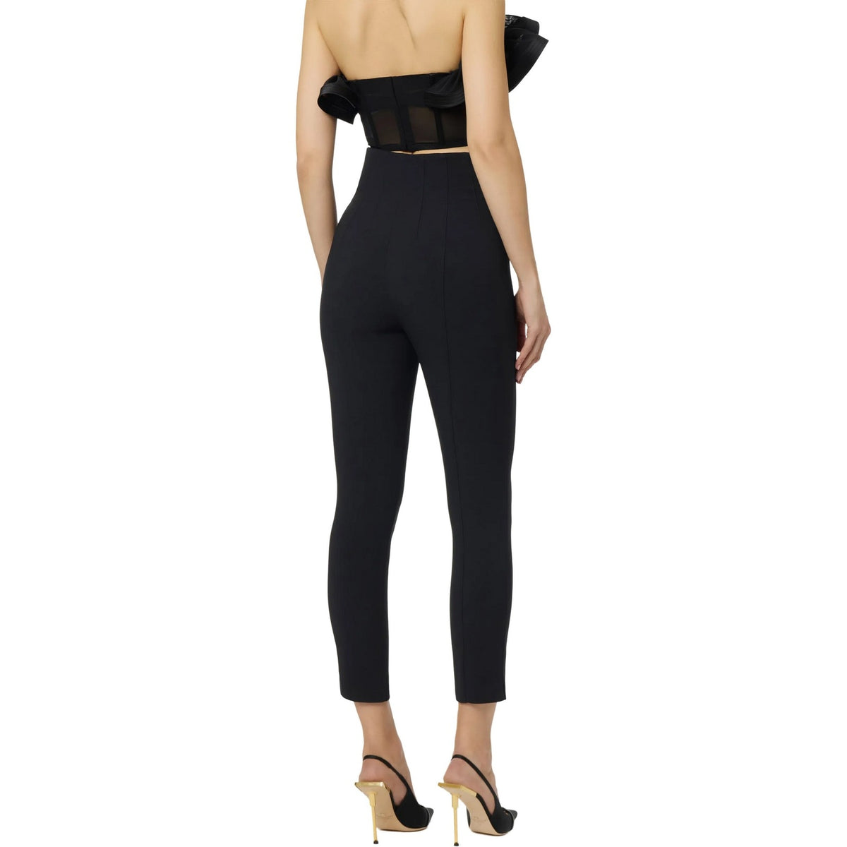 Pantaloni Donna Elisabetta Franchi - Pantalone - Nero-Gianni Foti
