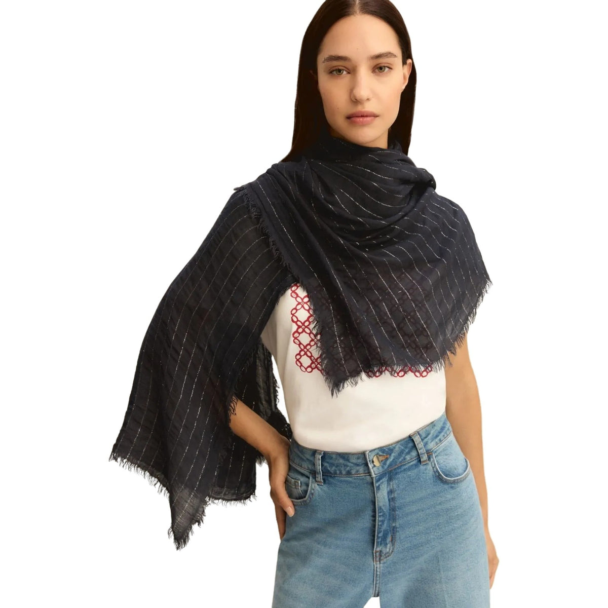 Stole Donna Emme - Stola - Blu-Gianni Foti