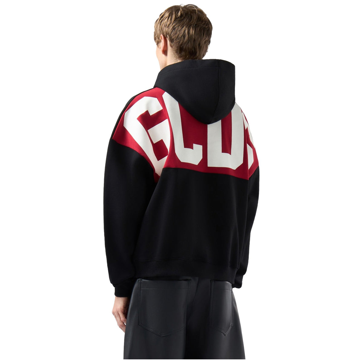 Felpe con cappuccio Uomo Gcds - Band Logo Back Hoodie - Nero