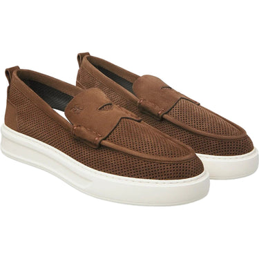 Sneaker Uomo Fabi - Scarpa Uomo Camoscione - Marrone-Gianni Foti