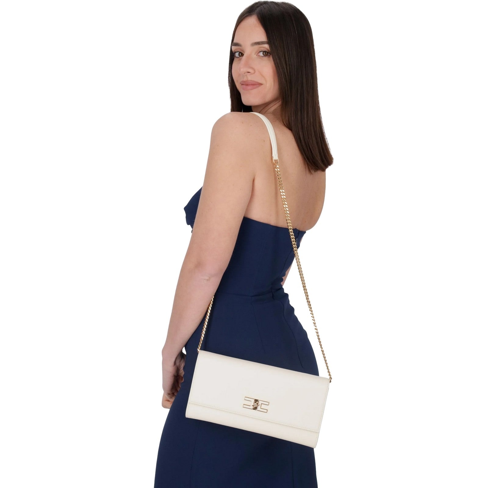 Borse a spalla Donna Elisabetta Franchi - Borsa - Bianco