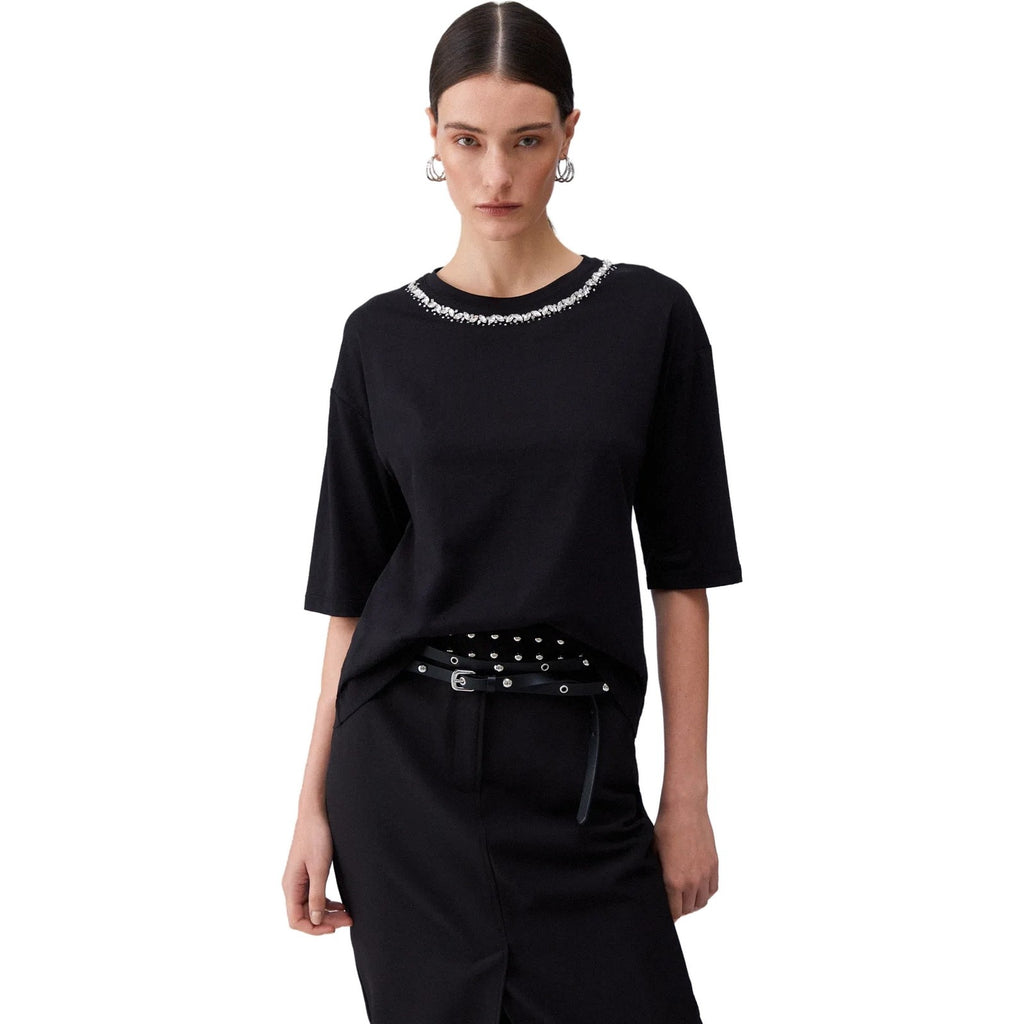 T-shirt Donna Liu Jo - T-shirt - Nero-Gianni Foti