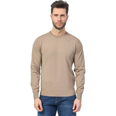 Maglioni Uomo K-Way - Sebastien Cotton Ps - Beige-Gianni Foti