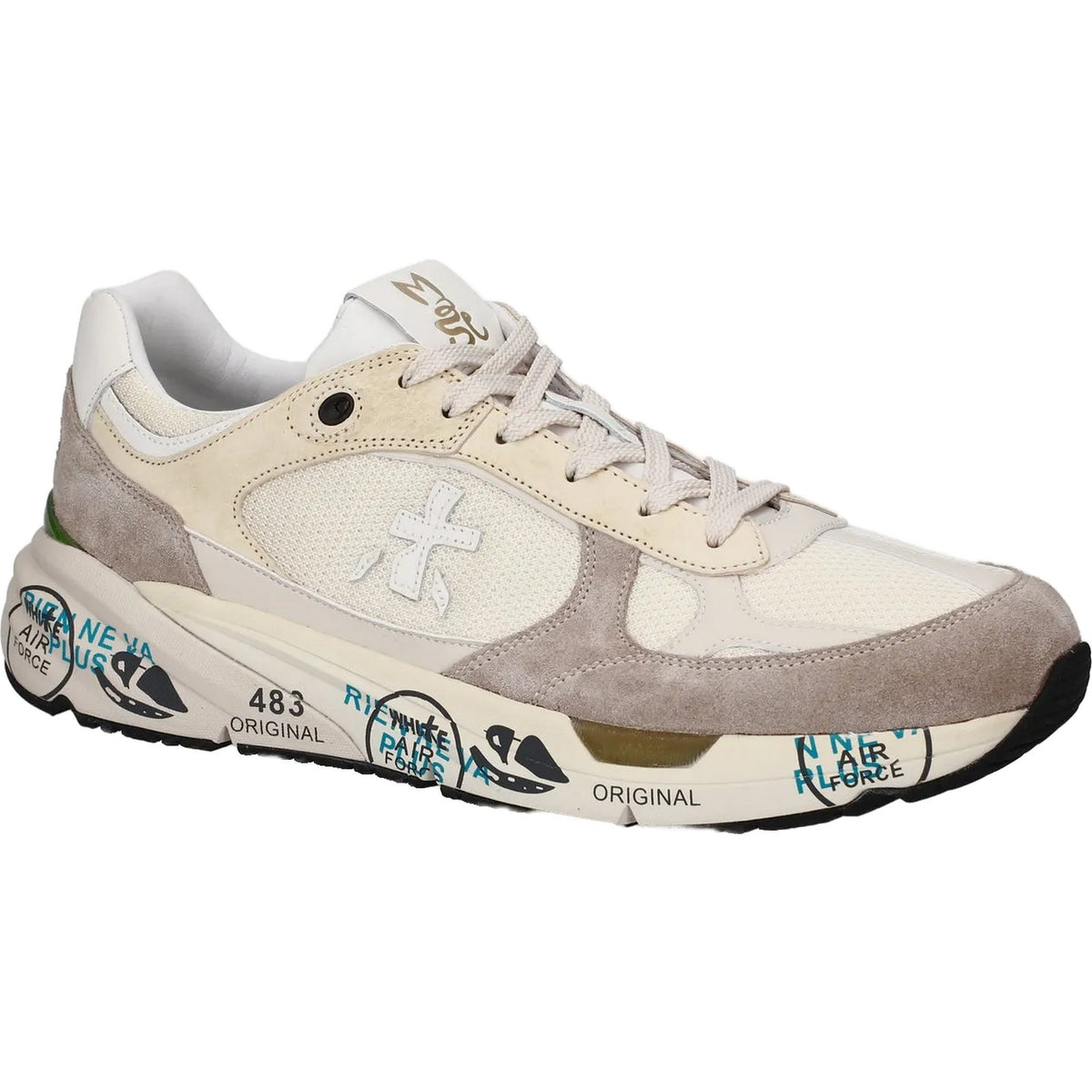 Sneaker Uomo Premiata - Mase - Beige-Gianni Foti