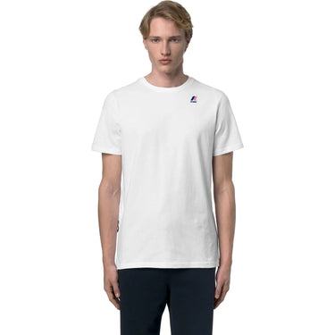 T-shirt Uomo K-Way - Leonide - Bianco-Gianni Foti