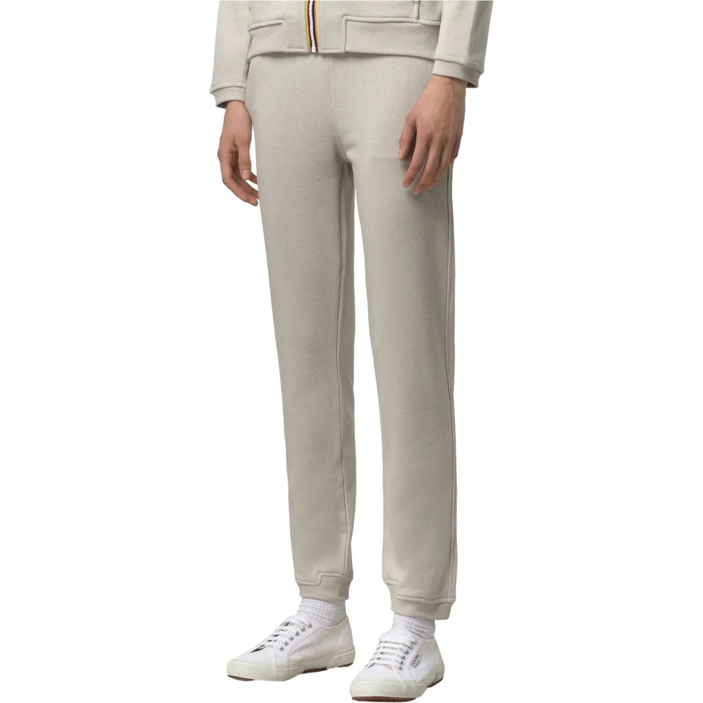 Pantaloni Uomo K-Way - Philbert Poly Cotton - Beige-Gianni Foti
