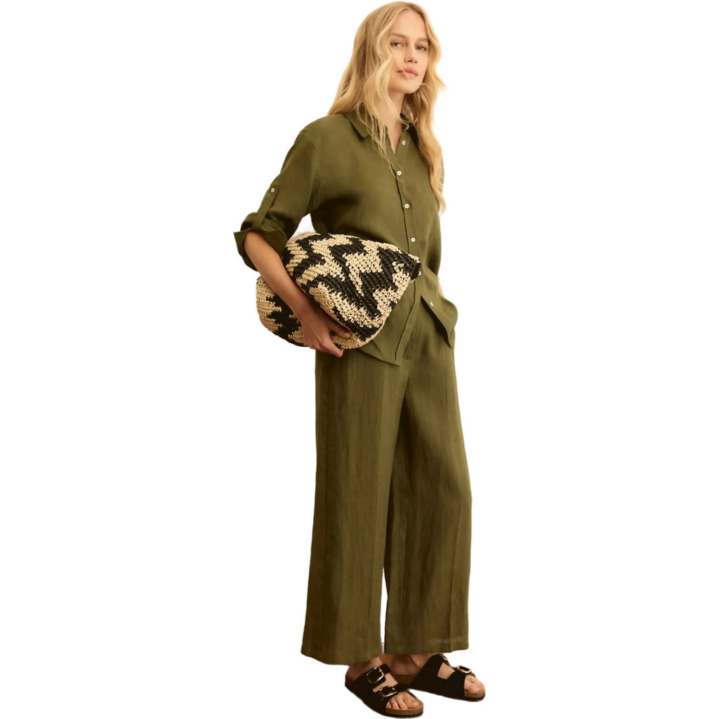 Pantaloni Donna Emme - Pantalone - Verde-Gianni Foti