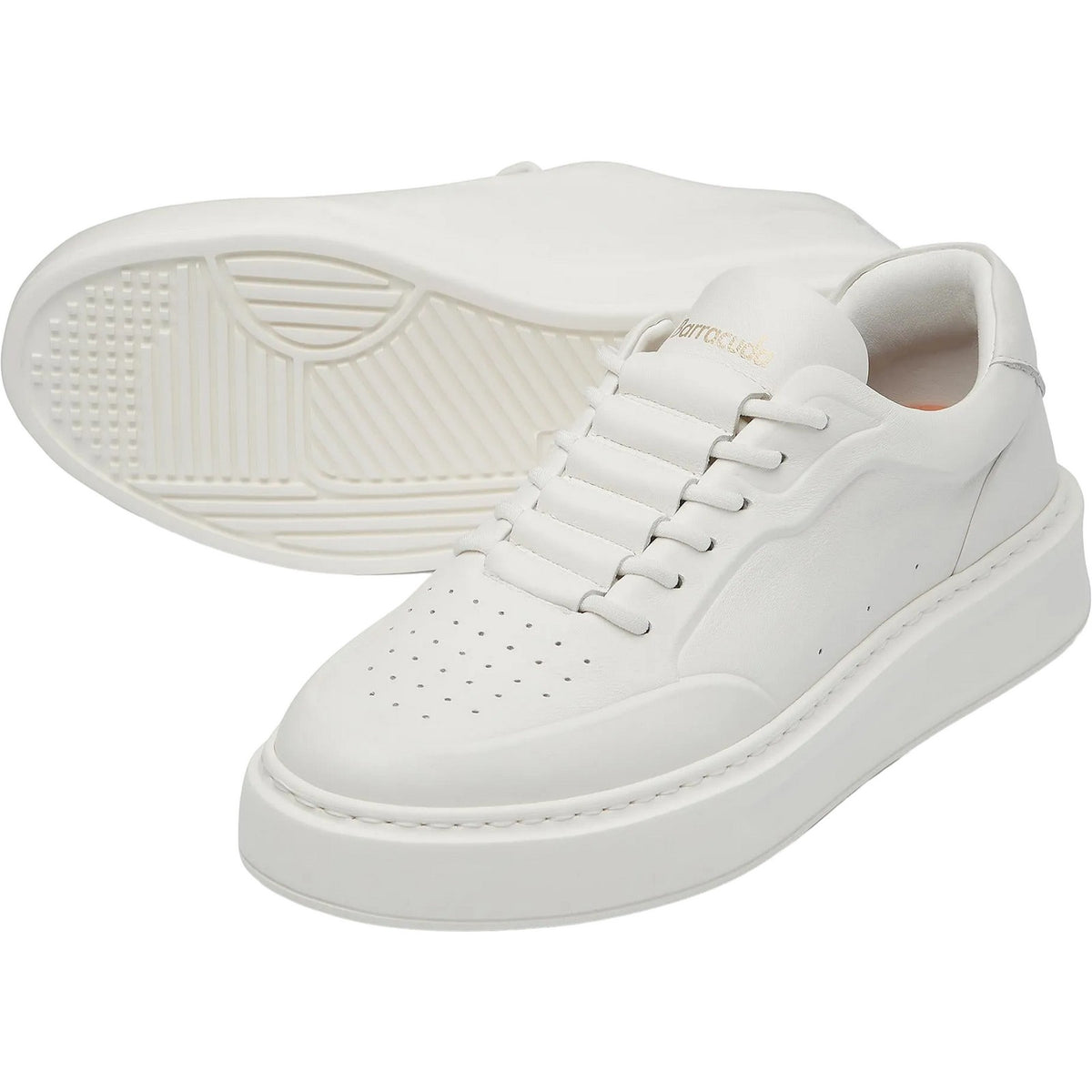 Sneaker Uomo Barracuda - Scarpa Uomo - Bianco-Gianni Foti