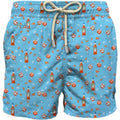 Pantaloncini e calzoncini Uomo Mc2 Saint Barth - Lighting Micro Fantasy - Azzurro