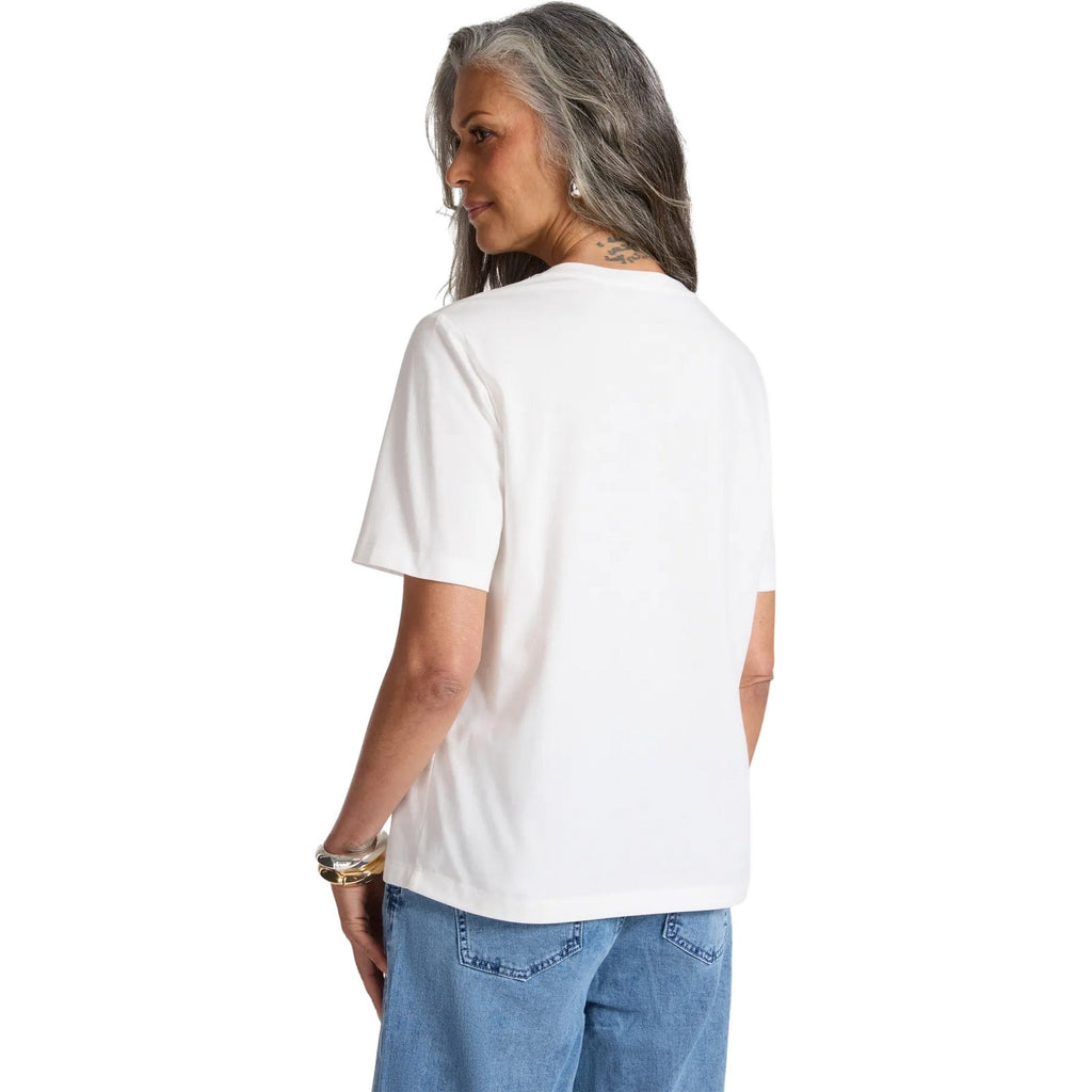 T-shirt Donna Elena Miro' - T-shirt - Bianco-Gianni Foti