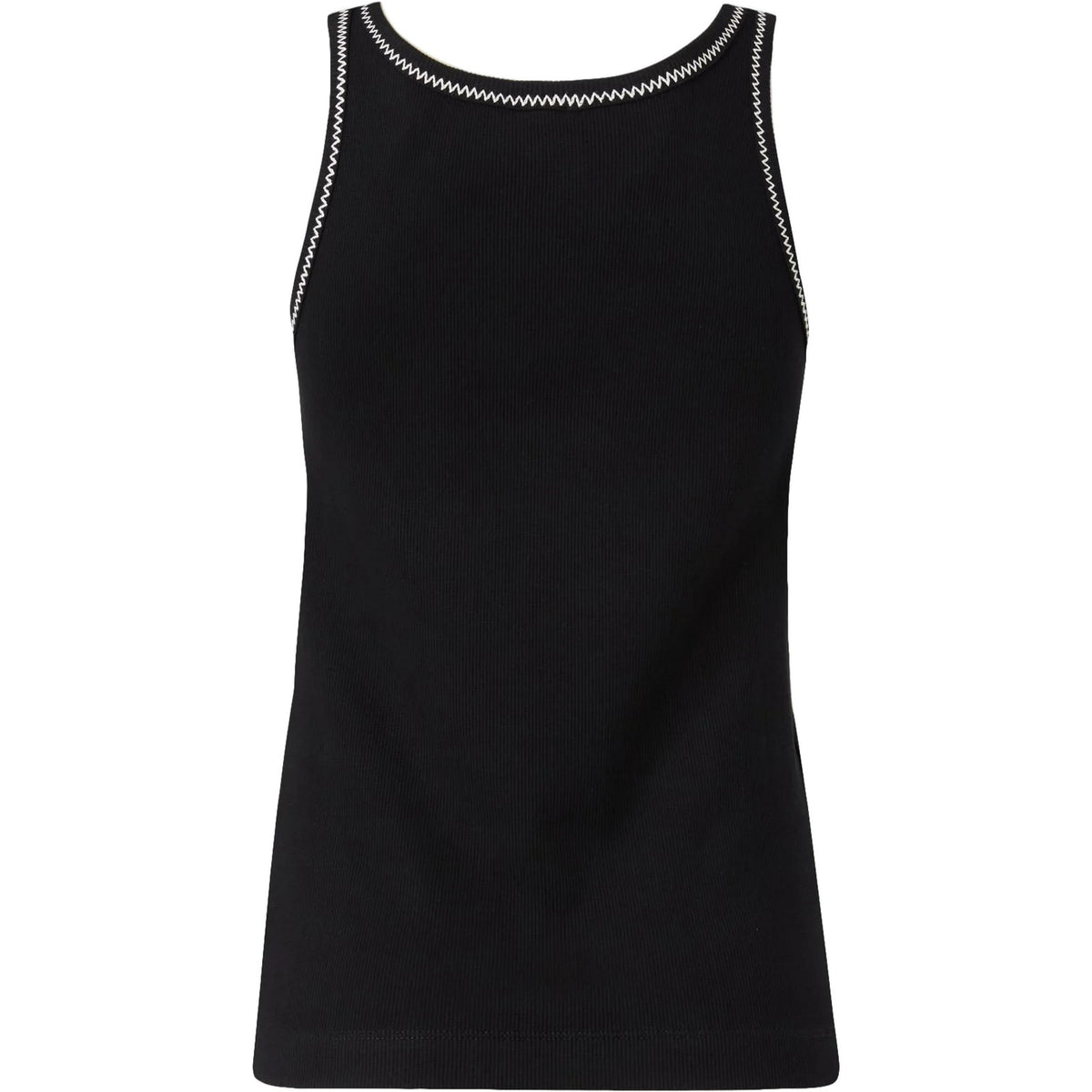 Canotte e top Donna Pinko - Bitetto Canotta Costina Logo T - Nero