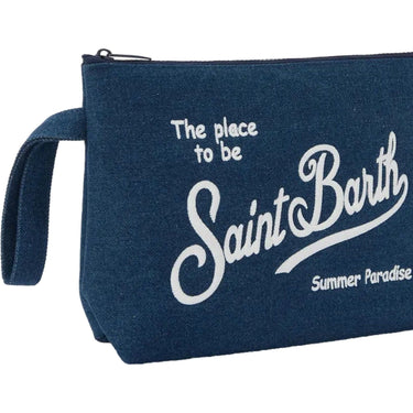 Beauty Case Unisex Mc2 Saint Barth - Pochette - Blu-Gianni Foti