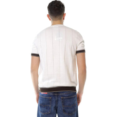 T-shirt Uomo Claq - G/C F. 14 100% Cotone Giza Co - Bianco