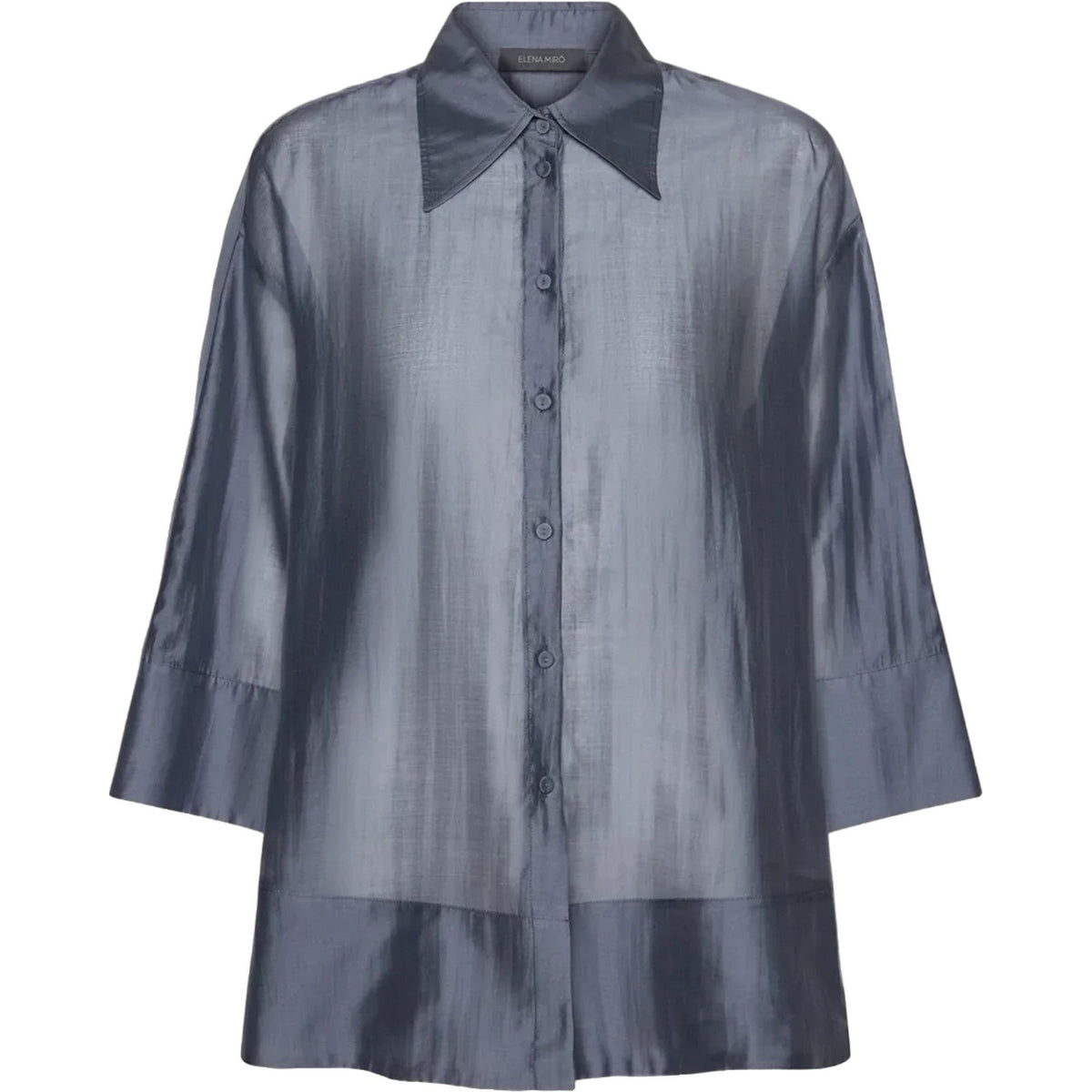 Bluse e camicie Donna Elena Miro' - Camicia - Blu-Gianni Foti
