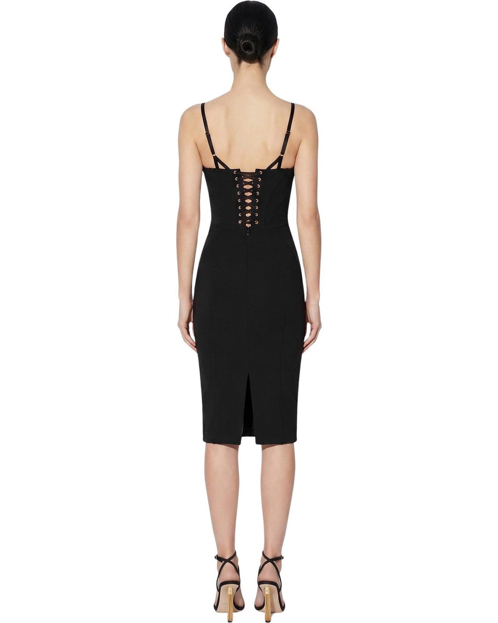 Vestiti da sera e cerimonia Donna Elisabetta Franchi - Abito AB96466E2 - Nero