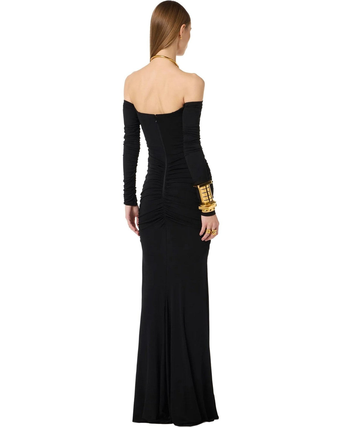 Vestiti da sera e cerimonia Donna Elisabetta Franchi - Abito ABR1061E2 - Nero