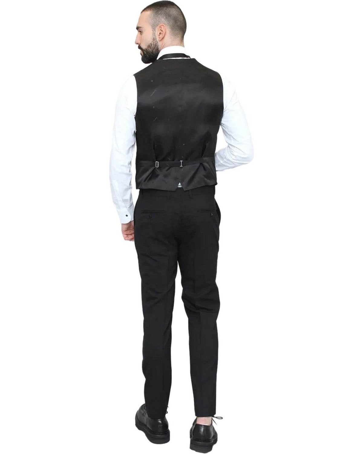 Abiti Uomo Manuel Ritz - Abito Con Gilet - Nero