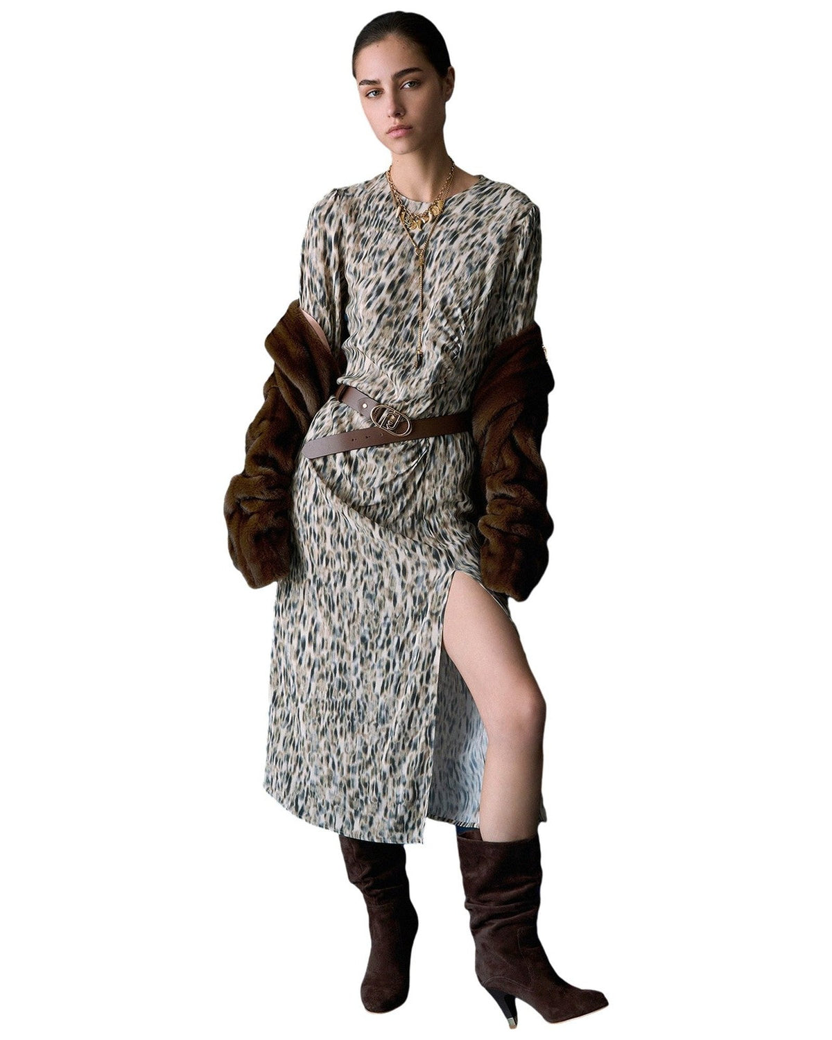 Vestiti casual Donna Liu Jo - Abito M/C St.All - Multicolore