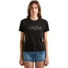 T-shirt Donna Mc2 Saint Barth - Cotton Crew Neck T-Shirt - Nero