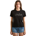 T-shirt Donna Mc2 Saint Barth - Cotton Crew Neck T-Shirt - Nero