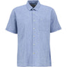 Camicie casual Uomo Barbour - Nelson S/S Summer Fit Shirt - Blu