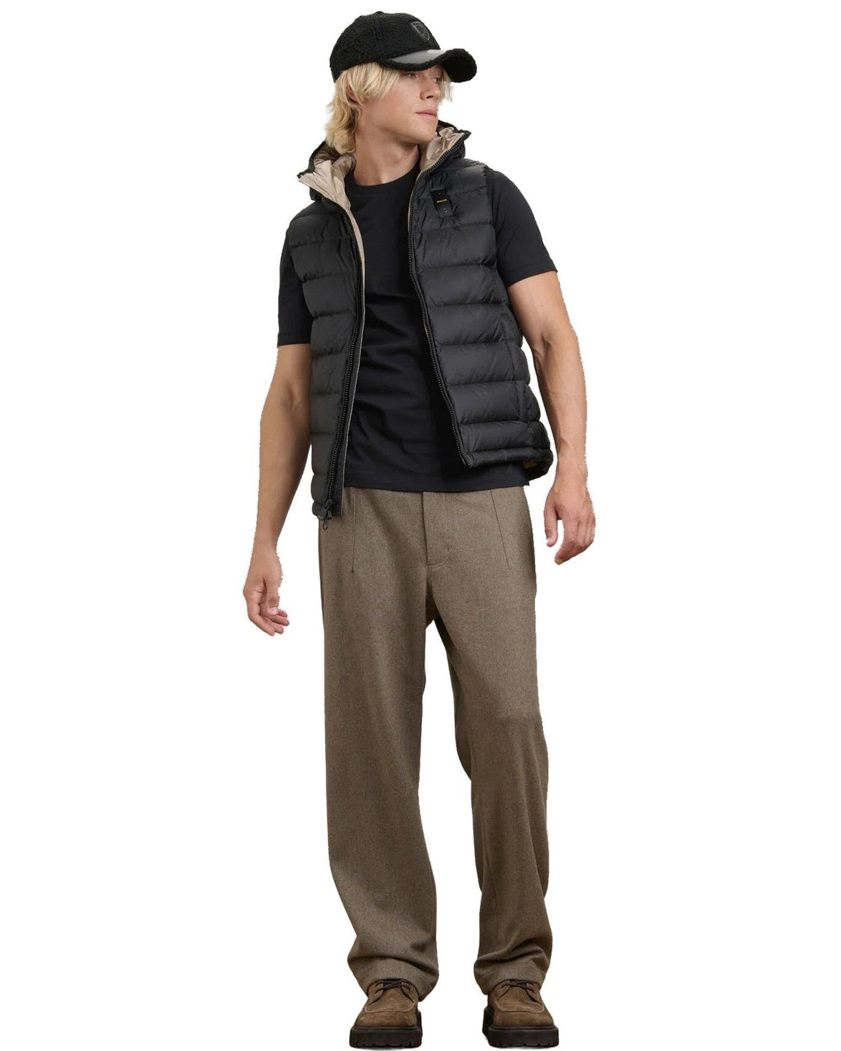 Gilet Uomo Blauer - Arden - Nero