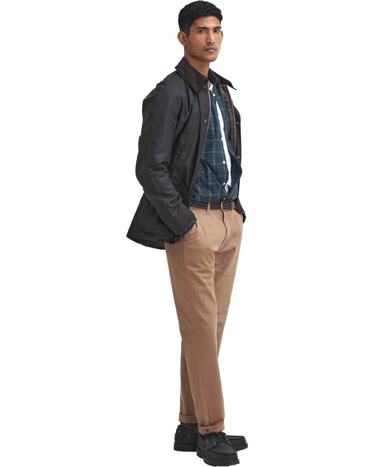 Giubbotti Uomo Barbour - Ashby Wax Jacket - Marrone