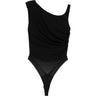 Canotte e top Donna Elisabetta Franchi - Body - Nero-Gianni Foti