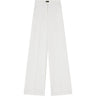 Pantaloni Donna Pinko - Pergamino Pantalone Crepe Stre - Bianco