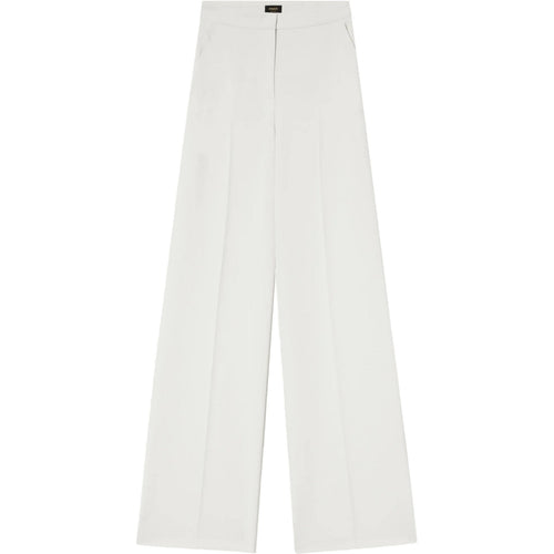 Pantaloni Donna Pinko - Pergamino Pantalone Crepe Stre - Bianco