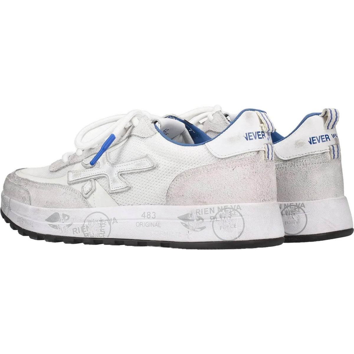 Sneaker Uomo Premiata - Nous - Bianco-Gianni Foti