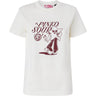 T-shirt Donna Pinko - Trapani High Trim T-Shirt Jers - Bianco
