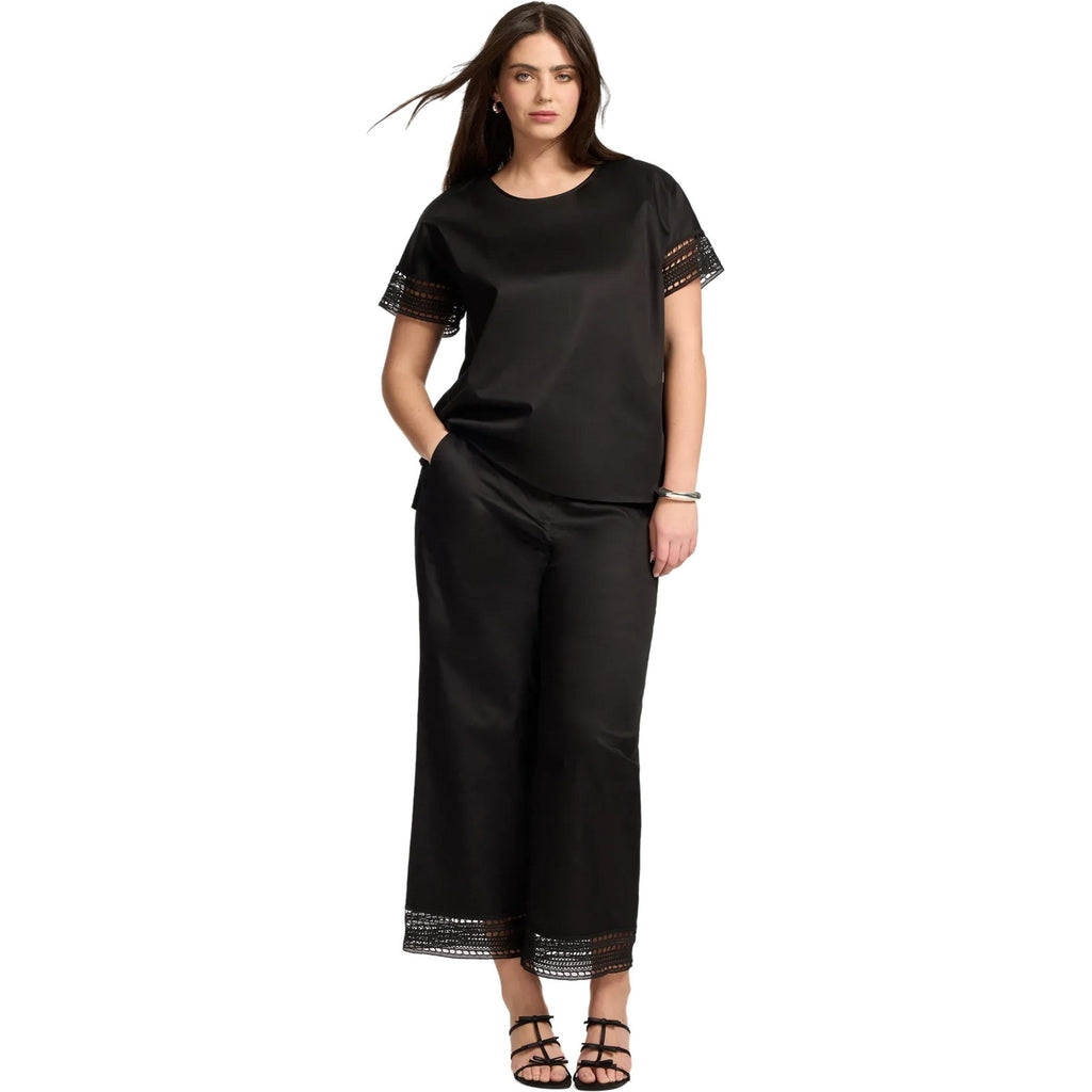 Pantaloni Donna Elena Miro' - Pantalone - Nero