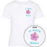 T-shirt Donna Mc2 Saint Barth - Cotton Crew Neck T-Shirt - Bianco