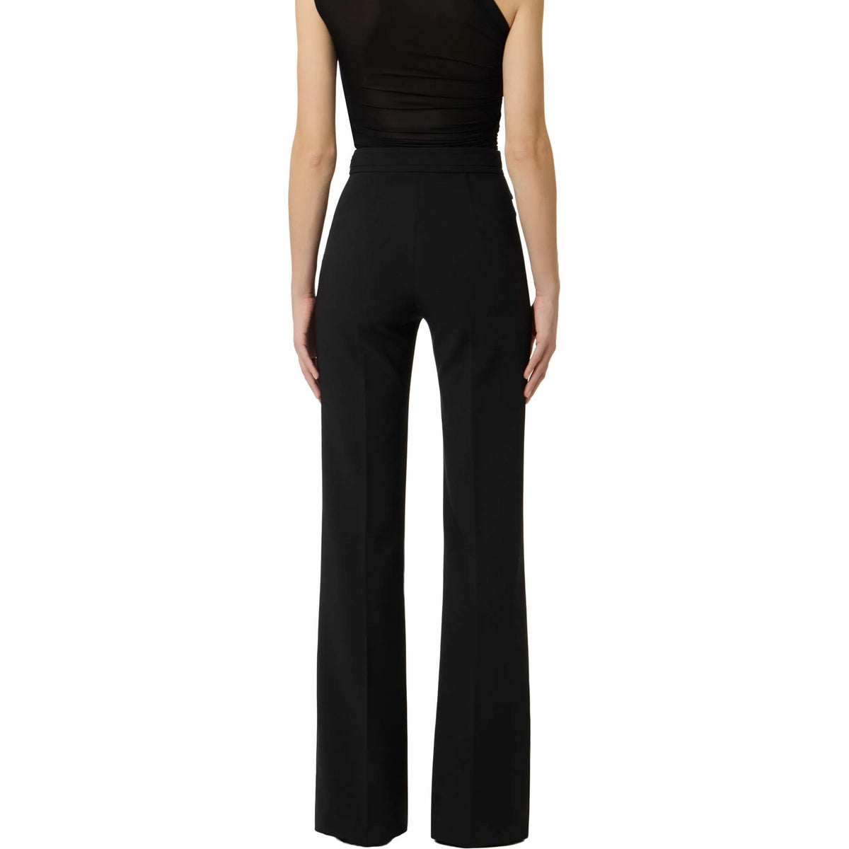Pantaloni Donna Elisabetta Franchi - Pantalone - Nero-Gianni Foti