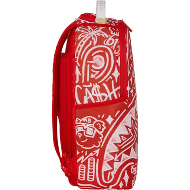Zaini Casual Unisex Sprayground - Graffiti Wall Dlxsr Backpack - Rosso di Sprayground su Gianni Foti