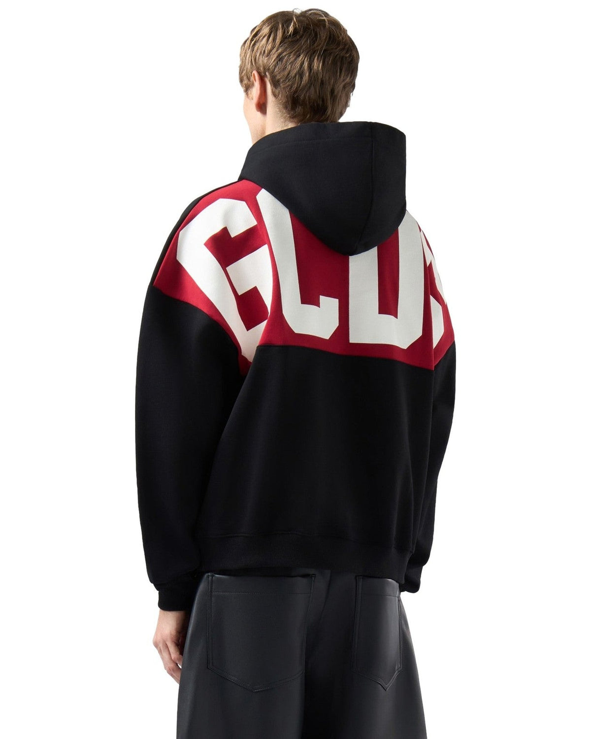 Felpe con cappuccio Uomo Gcds - Band Logo Back Hoodie - Nero