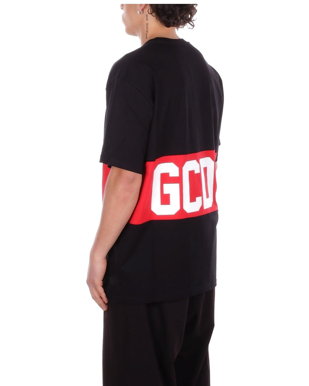 T-shirt Uomo Gcds - Band Logo Loose T-Shirt - Nero