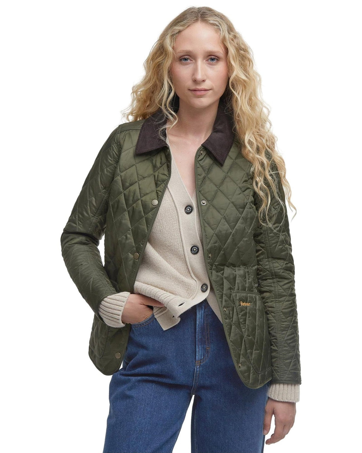 Giacche Donna Barbour - Annandale Quilt - Verde