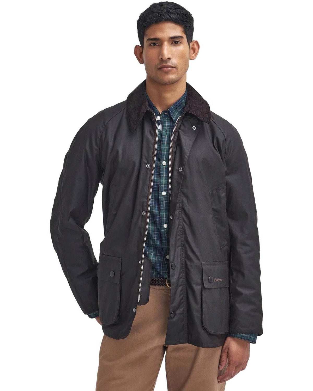 Giubbotti Uomo Barbour - Ashby Wax Jacket - Marrone