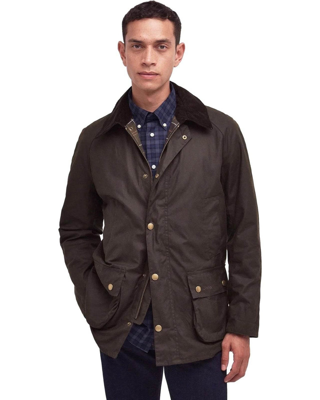 Giubbotti Uomo Barbour - Ashby Wax Jacket - Verde