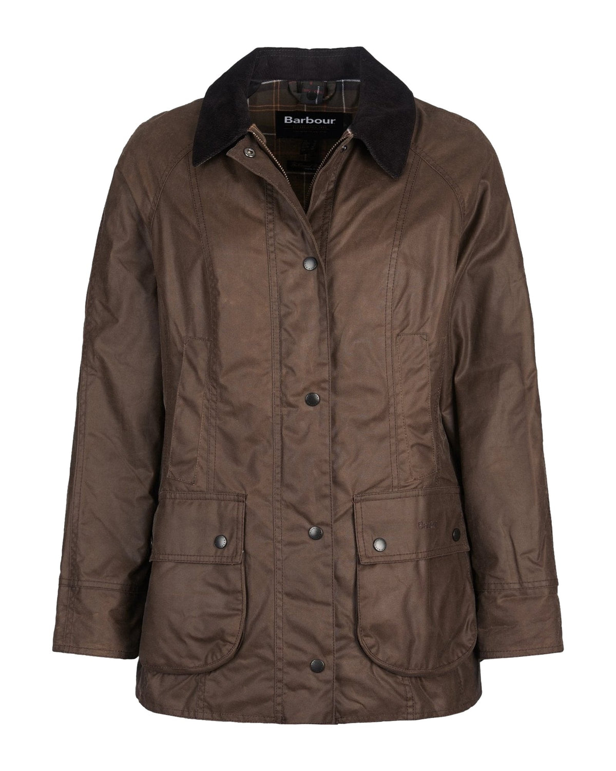 Giacche Donna Barbour - Beadnell Wax Jacket - Marrone