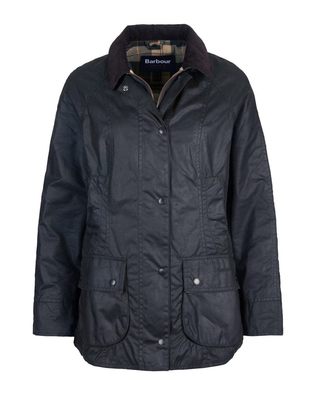 Giacche Donna Barbour - Beadnell Wax Jacket - Verde