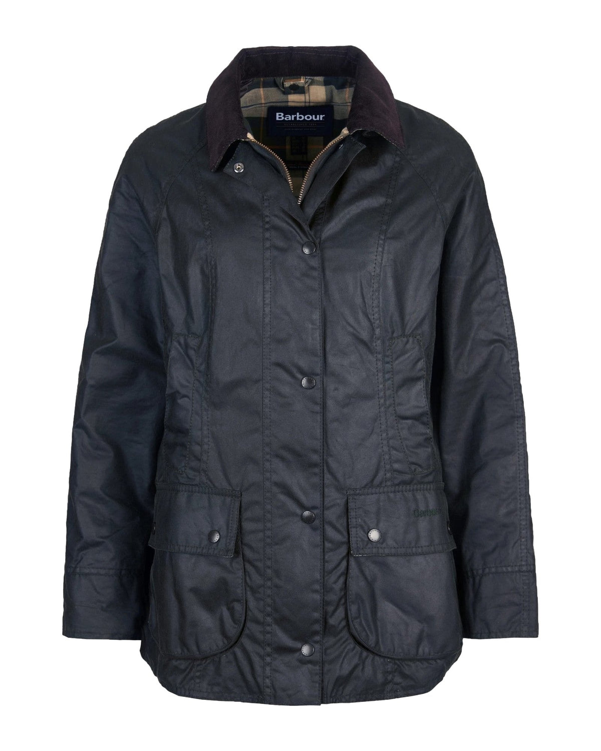 Giacche Donna Barbour - Beadnell Wax Jacket - Verde