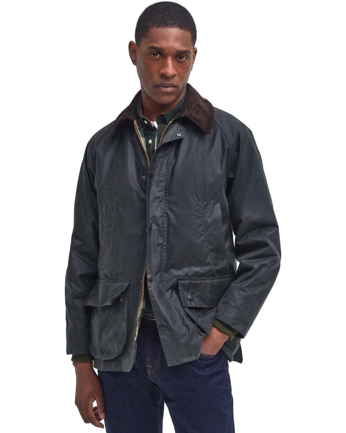 Giubbotti Uomo Barbour - Bedale Wax Jacket - Verde
