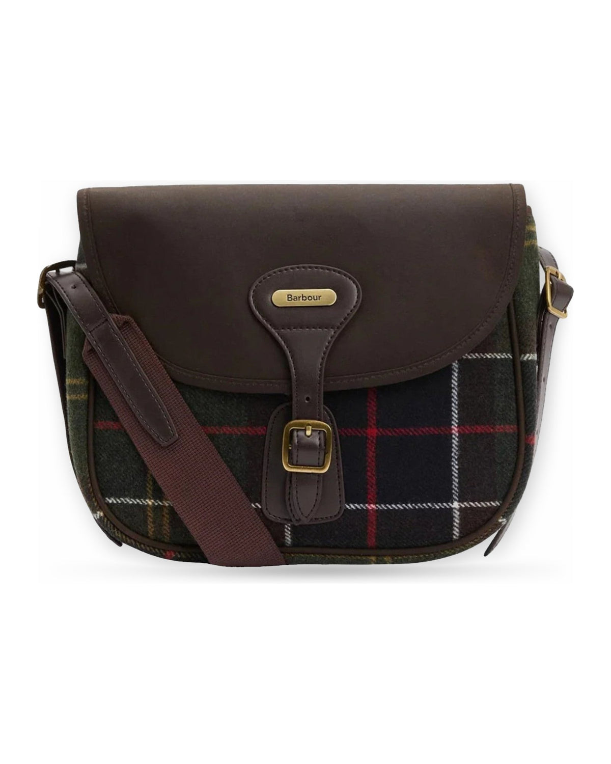 Borse a tracolla Donna Barbour - Cromarty Crossbody Bag - Verde/Marrone