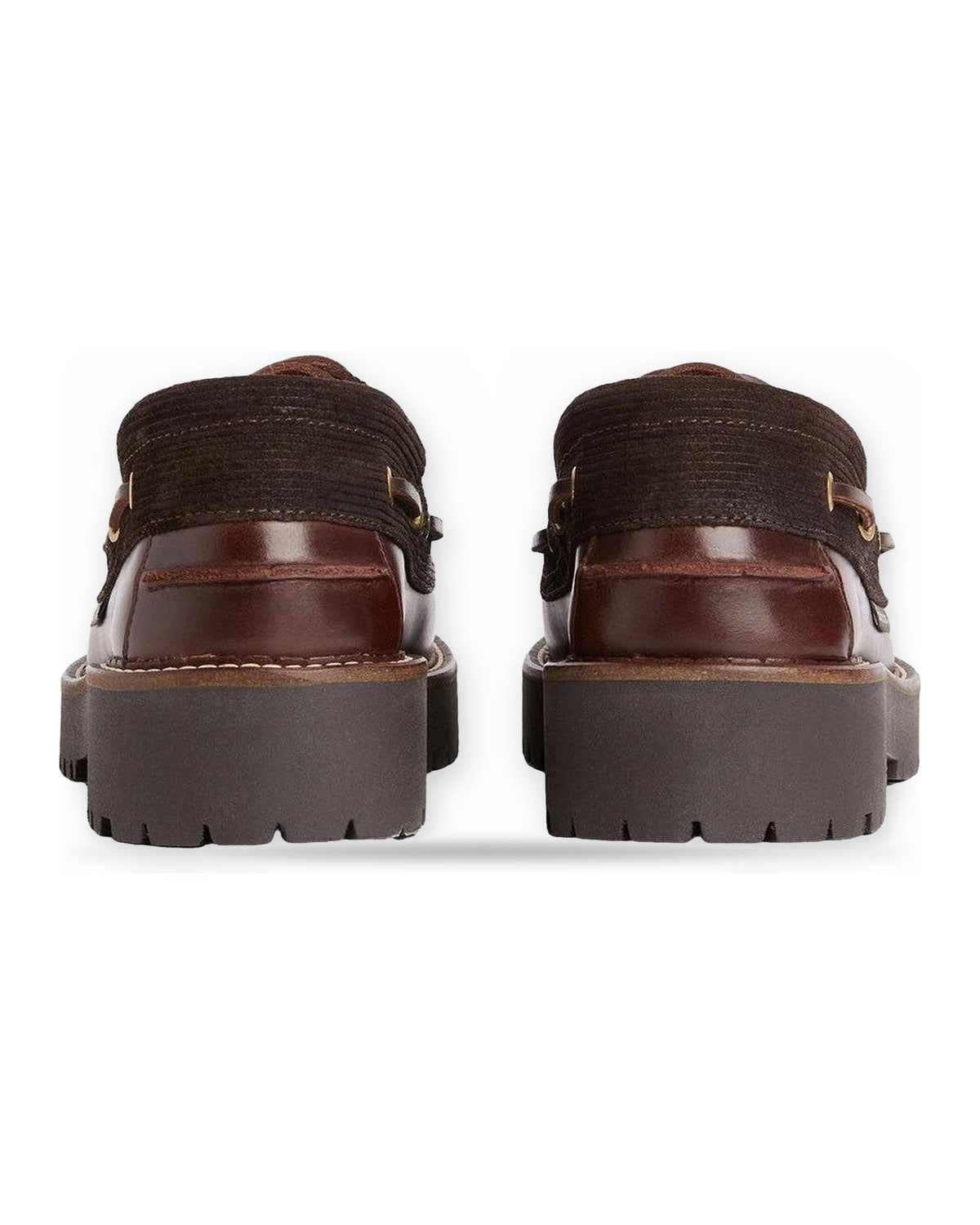 Scarpe da barca Donna Barbour - Darras Boat Shoe - Marrone